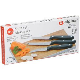 ALPINA Sada nožů na zeleninu 3 ks 18,5/19,5/22cm ED-286993