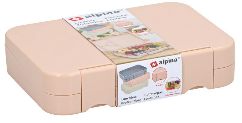 ALPINA Box na svačinu s přihrádkami béžováED-205926bezo