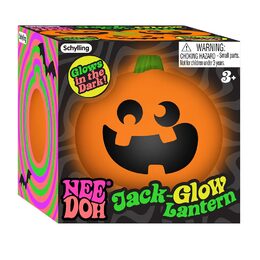 Schylling NeeDoh Halloweenská dýně svítící ve tmě