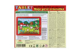 Teddies Tablet farma Moje první zvířátka 24x19x1,5cm na bat. se světlem a zvukem v krabičce MPZ