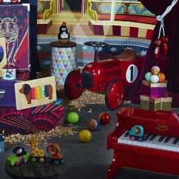 Vilac Elektronické piano červené