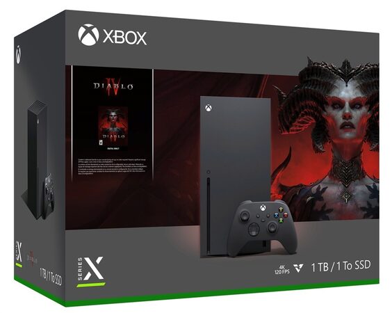 XBOX Series X - 1TB + Diablo IV