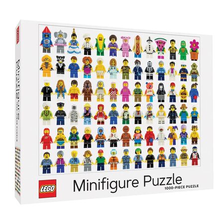 Chronicle Books Puzzle LEGO® Minifigurky 1000 dílků Poškozený obal
