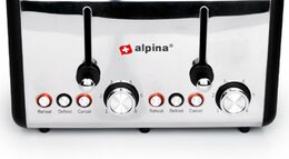 ALPINA Topinkovač na 4 topinky 1500 W ED-226997