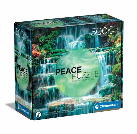Puzzle Clementoni 500 dílků Peace - The Flow