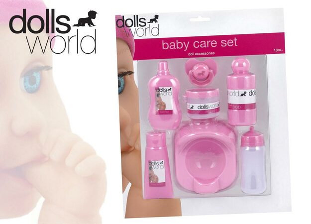 Dolls World - Sada pro miminko - nočník,dudlík,láhev,příslušenství