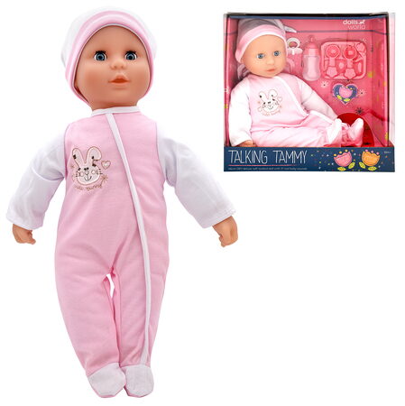 Dolls World - Mluvící miminko Tammy - 46 cm