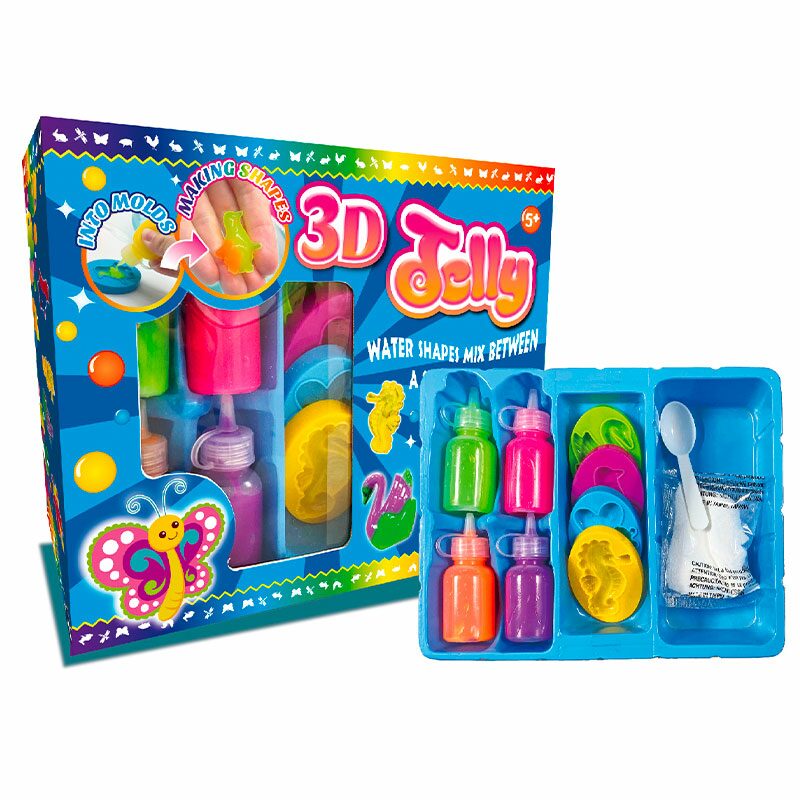 Želé hmota 3D - velká sada