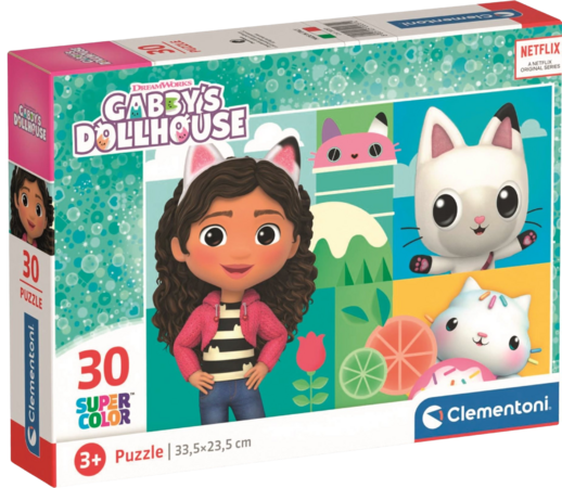 Clementoni - Puzzle Gábinin kouzelný domek 30 dílků