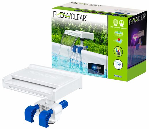 BESTWAY 58619 - Vodopád Flowclear ™ s LED světlem