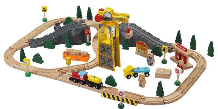 BABU vláčky - Vláčkodráha 72 dílů