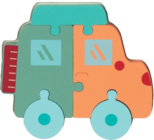 BABU - Puzzle auto, 6 dílků