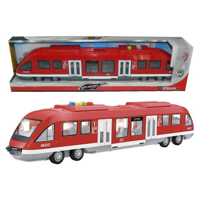 Vlak – zvukové a světelné efekty 45 cm CZ