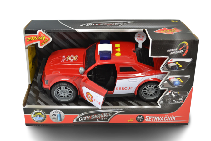 CITY SERVICE CAR - 1:14 Hasičské auto