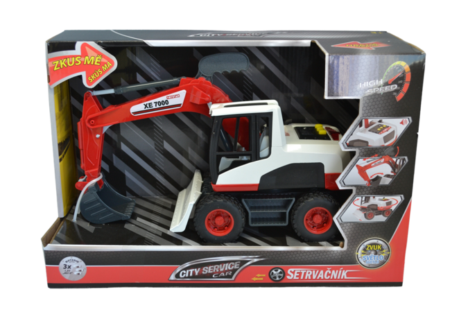 CITY SERVICE CAR - 1:12 Bagr