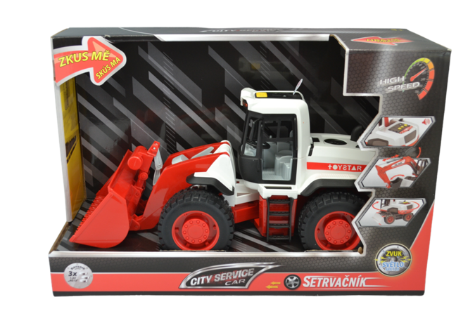 CITY SERVICE CAR - 1:12 Buldozer