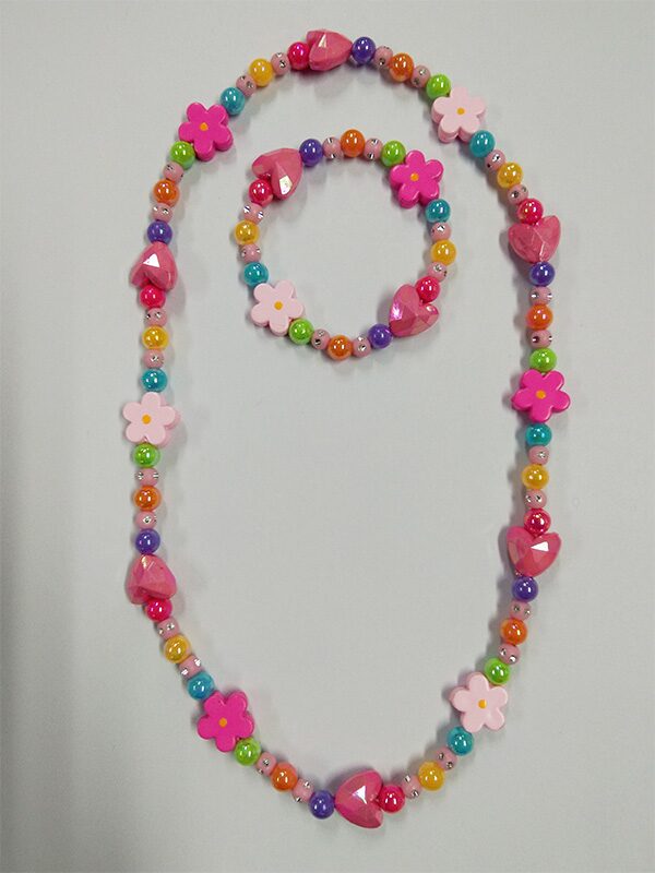 Sada šperků SRDÍČKA a KYTIČKY