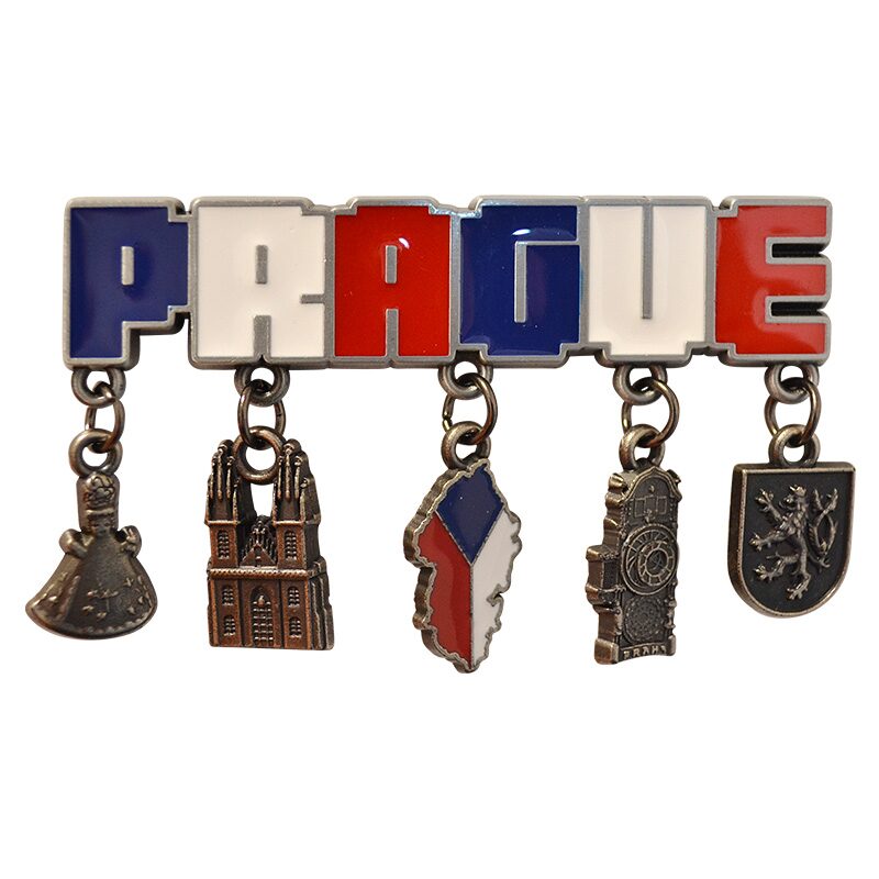 Magnet - Praha s přívěsky