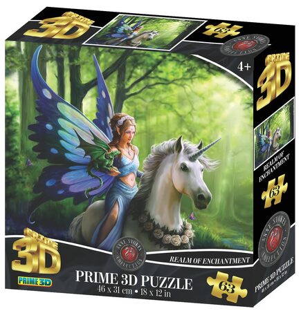 PRIME 3D PUZZLE - Říše kouzel 63 dílků