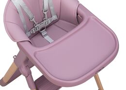Jídelní židlička MoMi KALA růžová