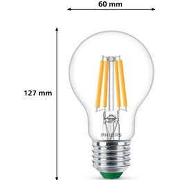 LED 60W E27 2700K A PHILIPS