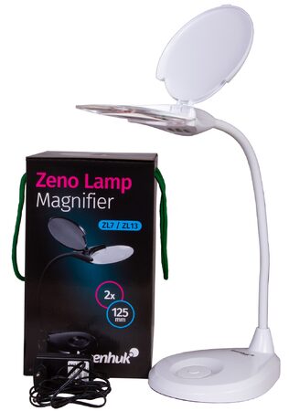 Levenhuk lupa Zeno Lamp ZL7 white