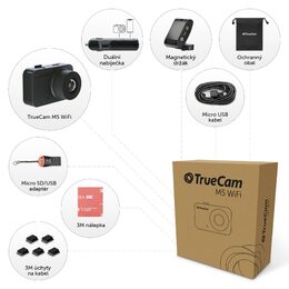TrueCam M5 WiFi (s hlášením radarů)
