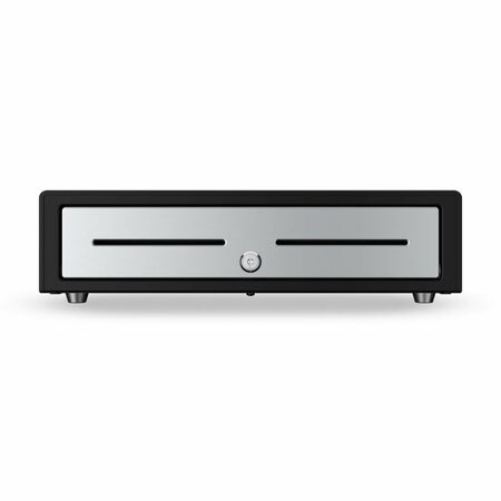Pokladní zásuvka Star Micronics CD4, 410mm, 24V, RJ12, pro tiskárny, 4/8, černá