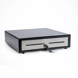 Pokladní zásuvka Star Micronics CD4, 410mm, 24V, RJ12, pro tiskárny, 4/8, černá