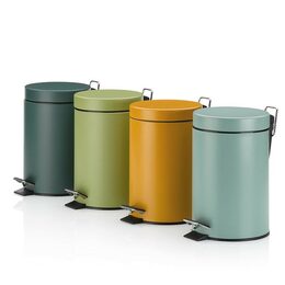 KELA Kosmetický koš Monaco kov zelená  3l KL-24295