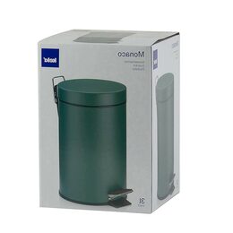 KELA Kosmetický koš Monaco kov zelená  3l KL-24295