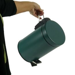 KELA Kosmetický koš Monaco kov zelená  3l KL-24295