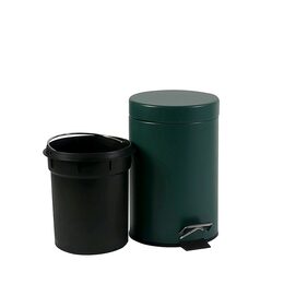 KELA Kosmetický koš Monaco kov zelená  3l KL-24295