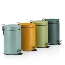KELA Kosmetický koš Monaco kov zelená  3l KL-24295