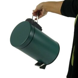 KELA Kosmetický koš Monaco kov zelená  3l KL-24295