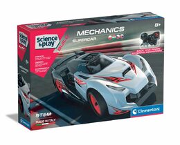 Hračka Clementoni Mechanická laboratoř – Závodní auto Supercar