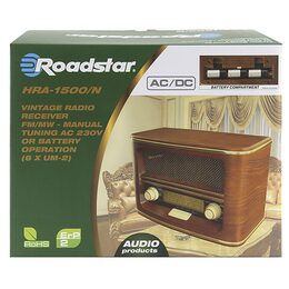 Roadstar HRA-1500/N Retro rádio