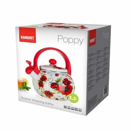 Konvice BANQUET POPPY, smalt, 2,2 l