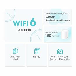 Komplexní Wi-Fi systém TP-Link Deco X50 (1 pack)