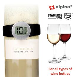ALPINA Teploměr na víno na lahev ED-249530