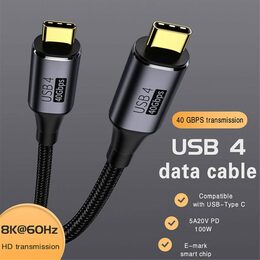 Kabel GEN 3x2 USB4™ 40Gbps 8K@60Hz Thunderbolt 3 0,3m