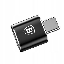Adaptér Baseus z USB-A na USB-C černý