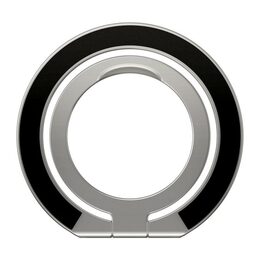Univerzální magnetický držák Baseus Halo kovový kroužek stříbrný