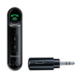 Bluetoooth audio adaptér Baseus Qiyin černý