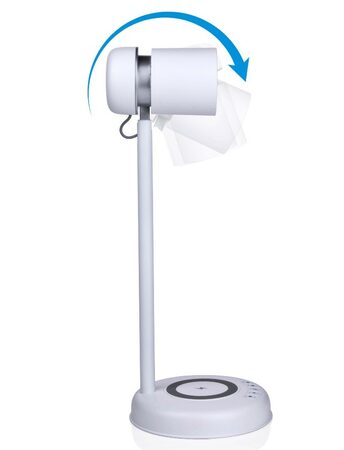 GRUNDIG Stolní lampa LED s bezdrátovou nabíječkou na mobil 3v1 ED-247255