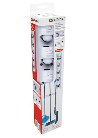 ALPINA Držák na zeď na smetáky a košťata 40 cm ED-247712