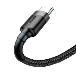 Datový kabel Baseus Cafule USB-C 2m 2A šedo-černý
