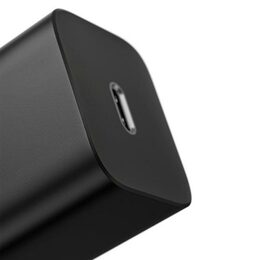 Rychlonabíječka do sítě Baseus Super Si USB-C PD QC 20W (s data kabelem) černá