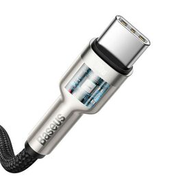 Datový kabel Baseus Cafule USB-C na USB-C 2m 100W černý