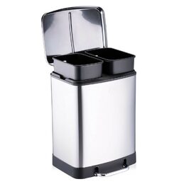 DIRT-DEVIL Odpadkový koš na tříděný odpad 2 x 12 l tiché zavírání ED-249502